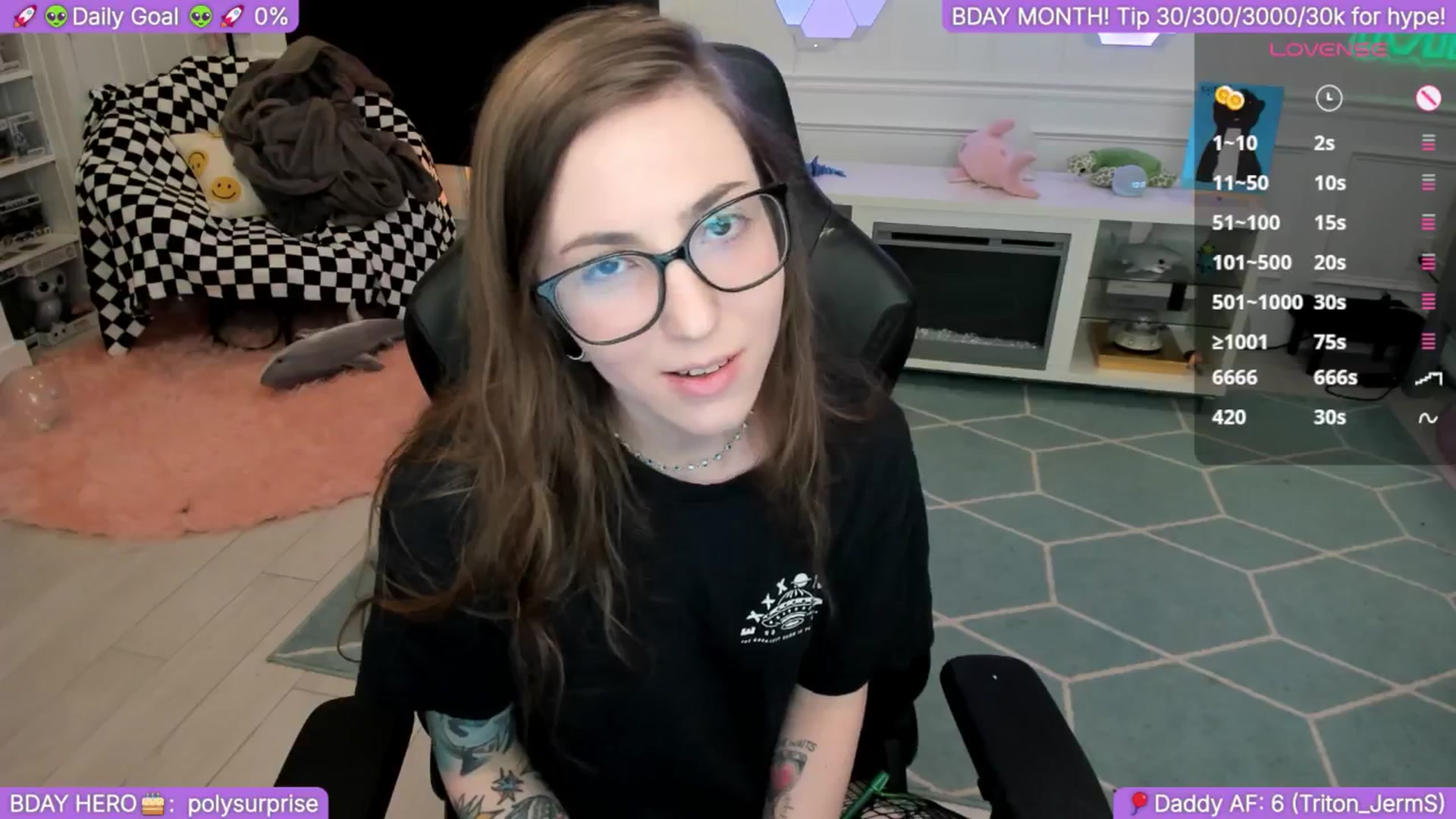 Gallery image thumbnail from BirthdayShark's myfreecams stream on, 09/12/2025, 02:18 image 20 of 20