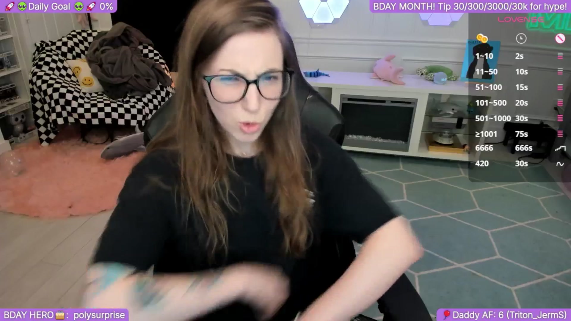 Gallery image thumbnail from BirthdayShark's myfreecams stream on, 09/12/2025, 02:18 image 19 of 20