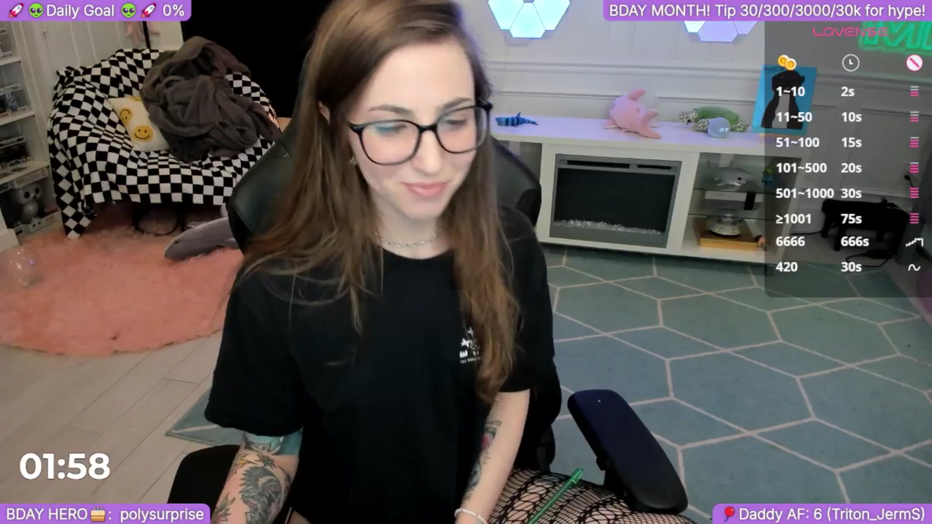 Gallery image thumbnail from BirthdayShark's myfreecams stream on, 09/12/2025, 02:18 image 18 of 20