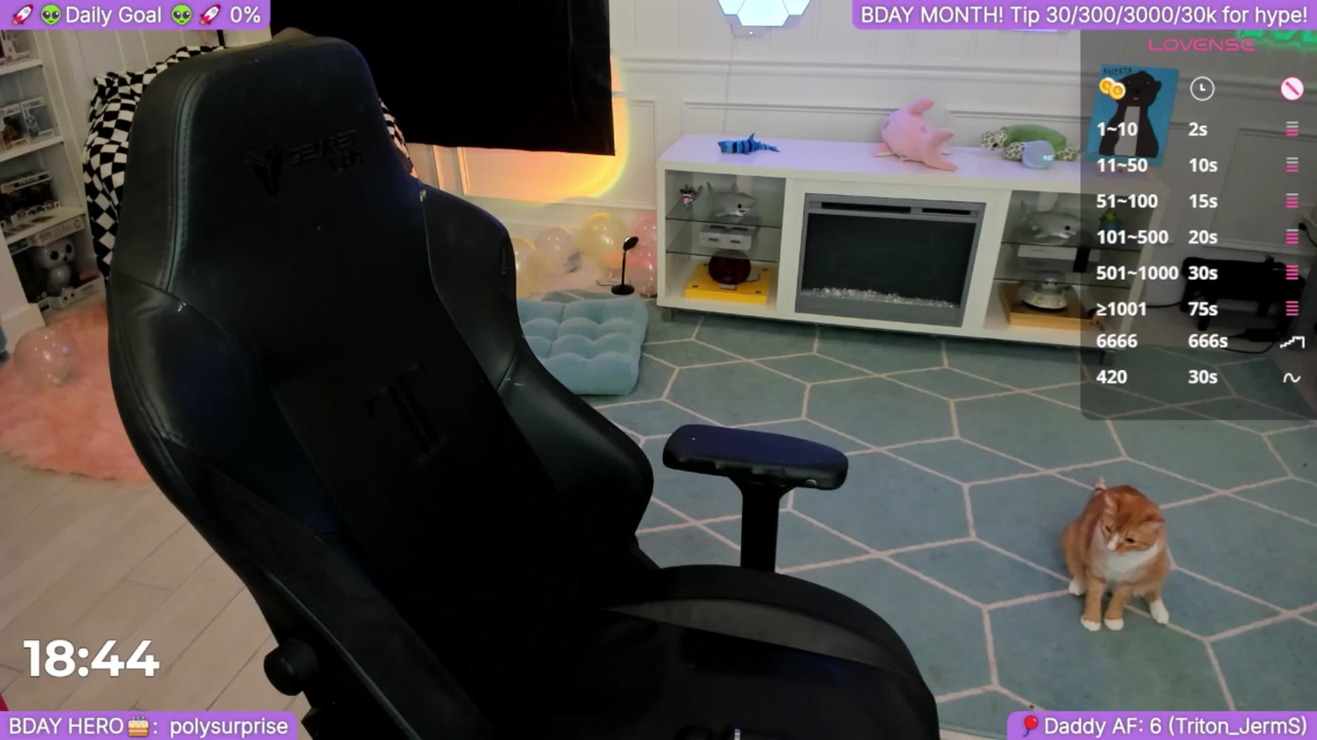 Gallery image thumbnail from BirthdayShark's myfreecams stream on, 09/12/2025, 02:18 image 12 of 20