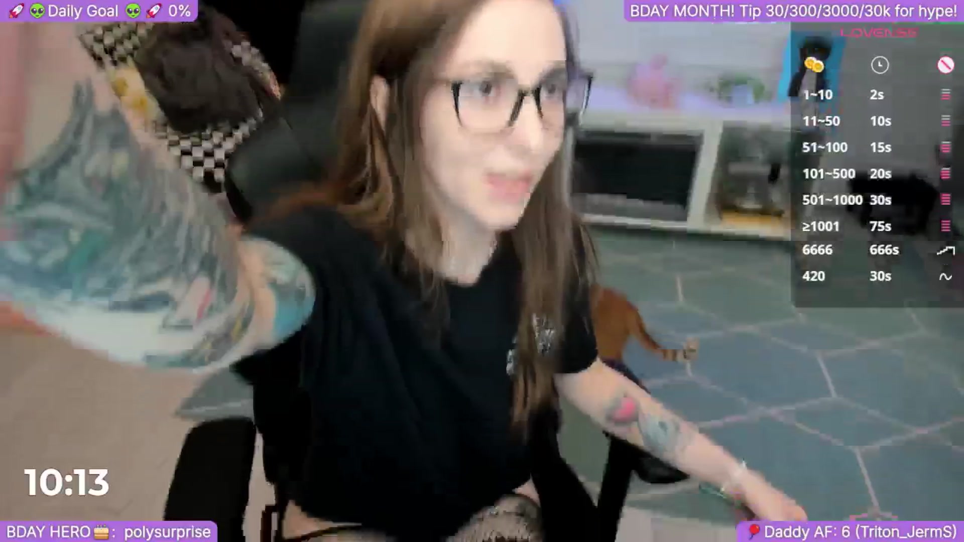Gallery image thumbnail from BirthdayShark's myfreecams stream on, 09/12/2025, 02:18 image 15 of 20