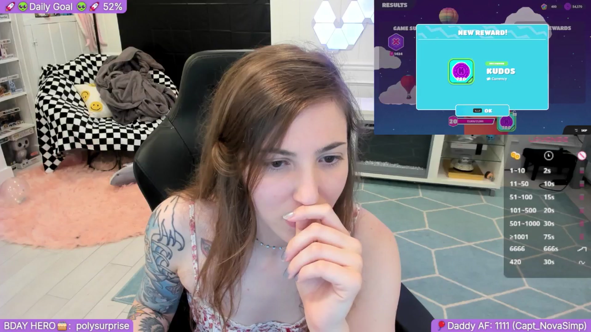 Gallery image thumbnail from BirthdayShark's myfreecams stream on, 09/13/2025, 06:56 image 4 of 20