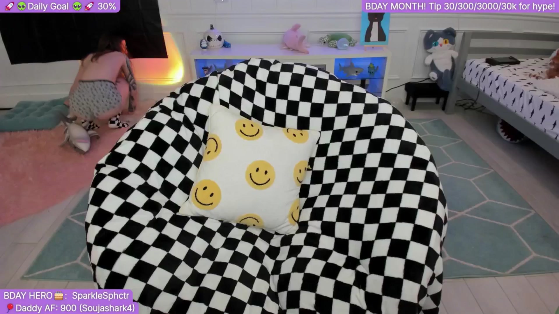 Gallery image thumbnail from BirthdayShark's myfreecams stream on, 09/17/2025, 05:05 image 8 of 20