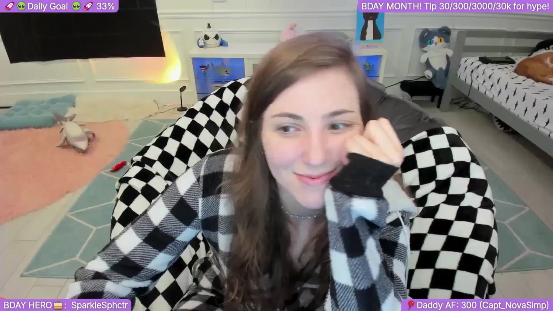 Gallery image thumbnail from BirthdayShark's myfreecams stream on, 09/18/2025, 03:48 image 20 of 20