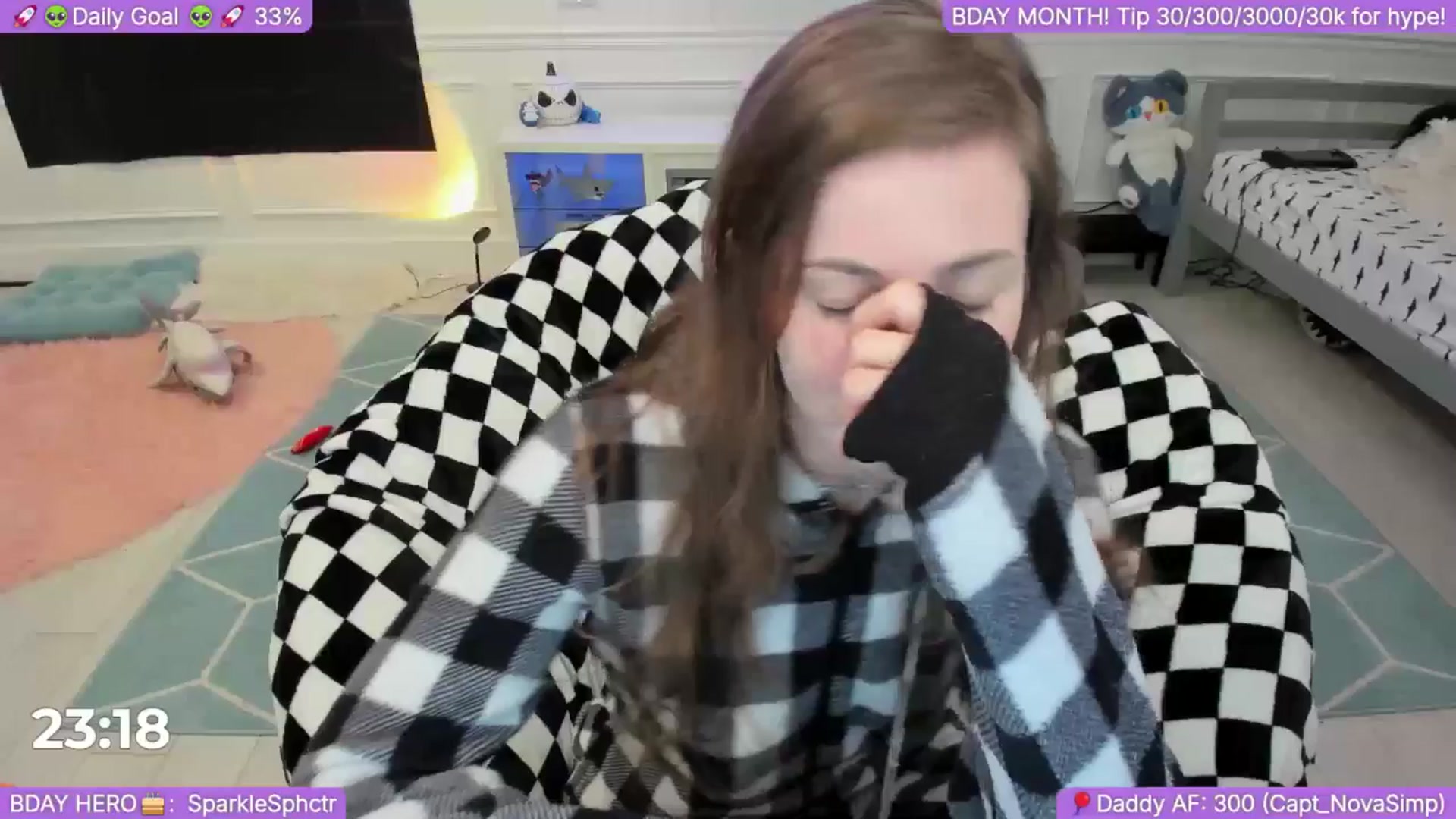Gallery image thumbnail from BirthdayShark's myfreecams stream on, 09/18/2025, 03:48 image 11 of 20
