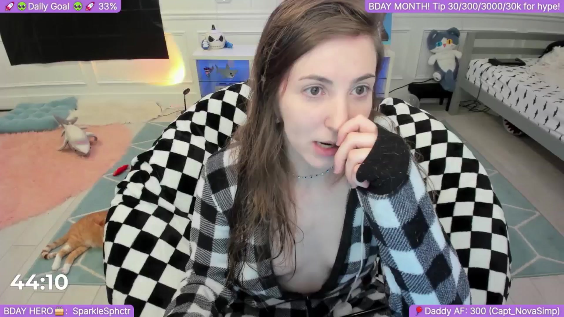 Gallery image thumbnail from BirthdayShark's myfreecams stream on, 09/18/2025, 03:48 image 3 of 20