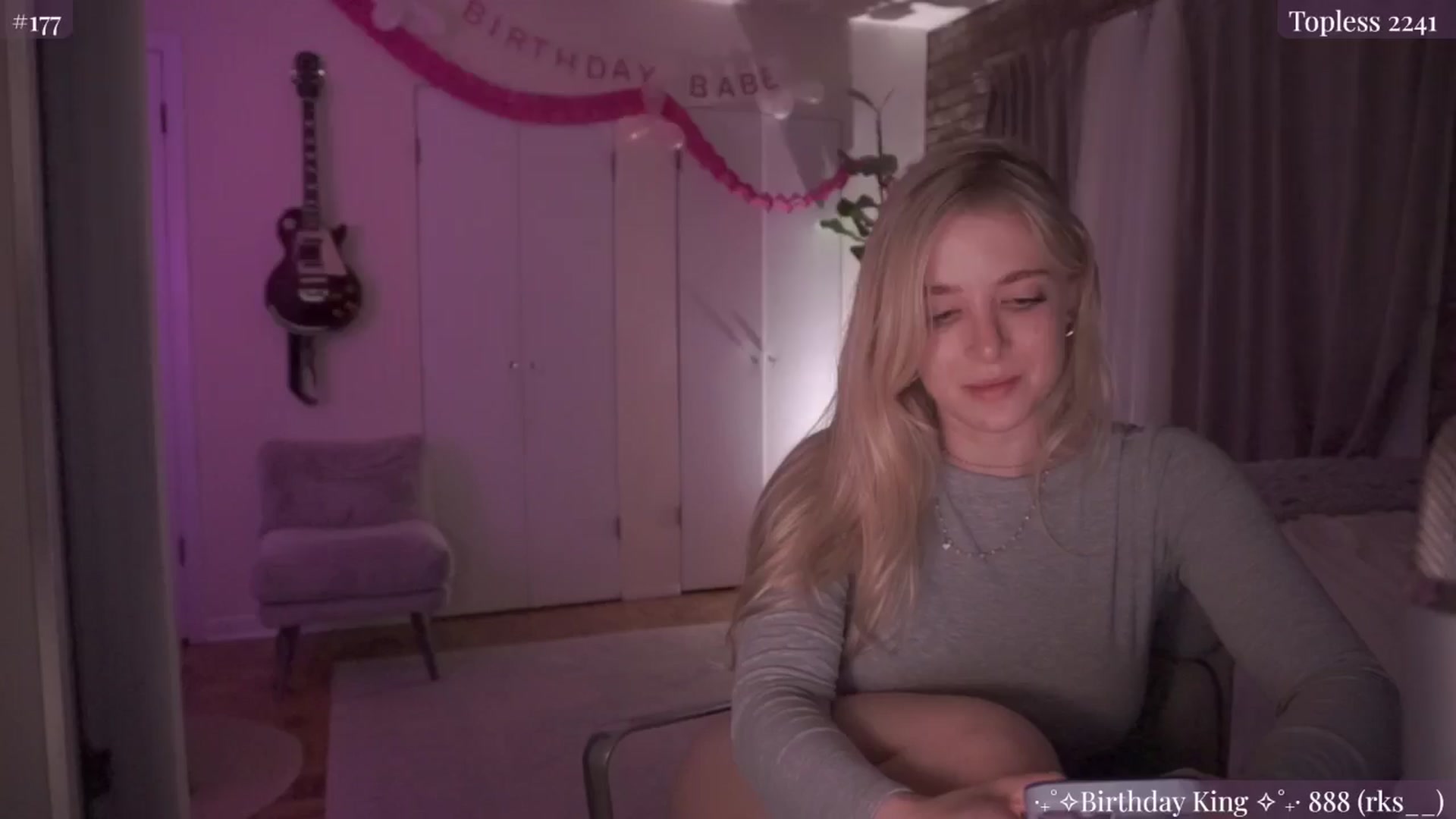 Gallery image thumbnail from BirthdaySky's myfreecams stream on, 05/29/2024, 08:43 image 5 of 20