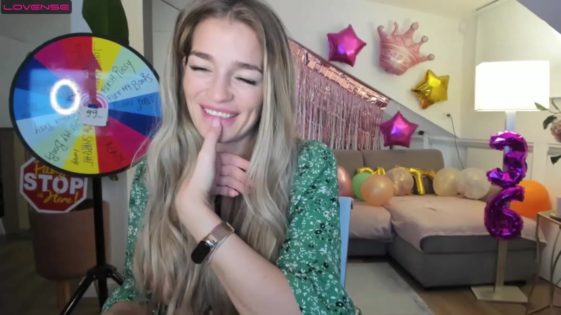 Gallery image thumbnail from BirthdaySpicy's myfreecams stream on, 04/25/2023, 23:38 image 9 of 20