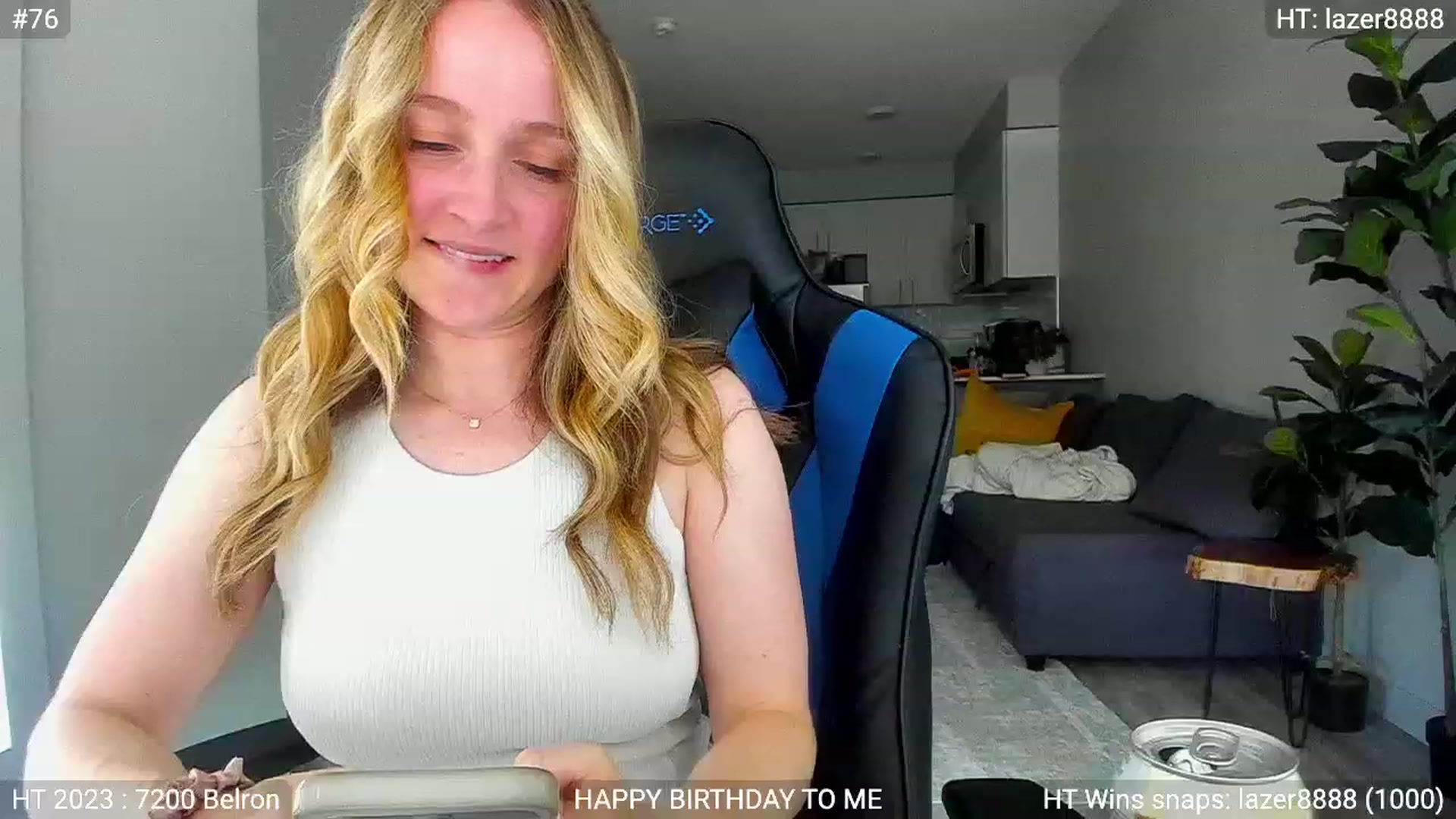Gallery image thumbnail from Birthday_Nat's myfreecams stream on, 07/19/2023, 22:52 image 7 of 20