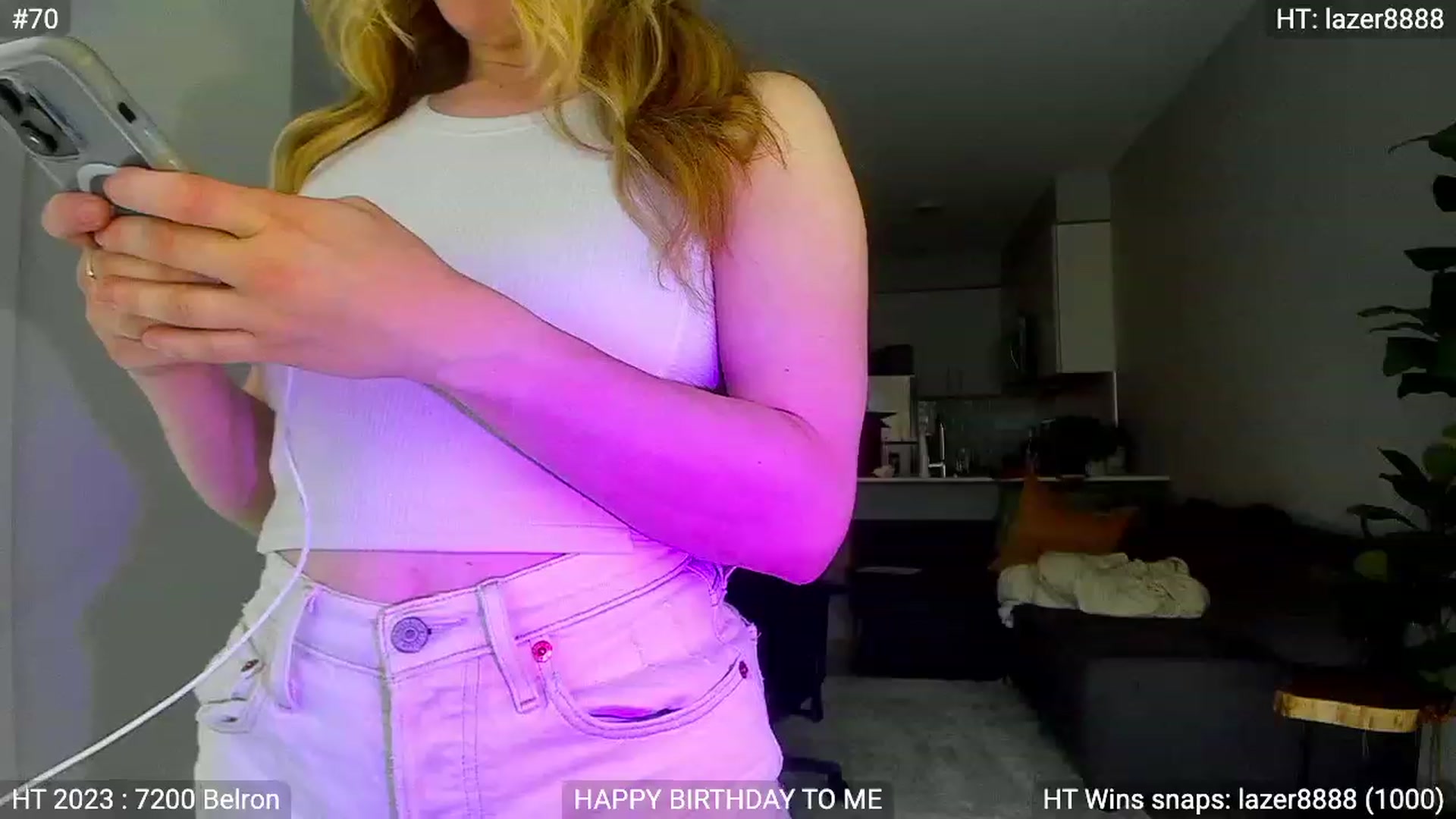 Gallery image thumbnail from Birthday_Nat's myfreecams stream on, 07/20/2023, 24:34 image 9 of 20