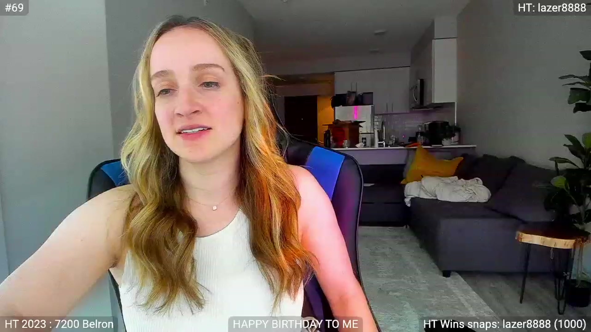 Gallery image thumbnail from Birthday_Nat's myfreecams stream on, 07/20/2023, 24:34 image 12 of 20
