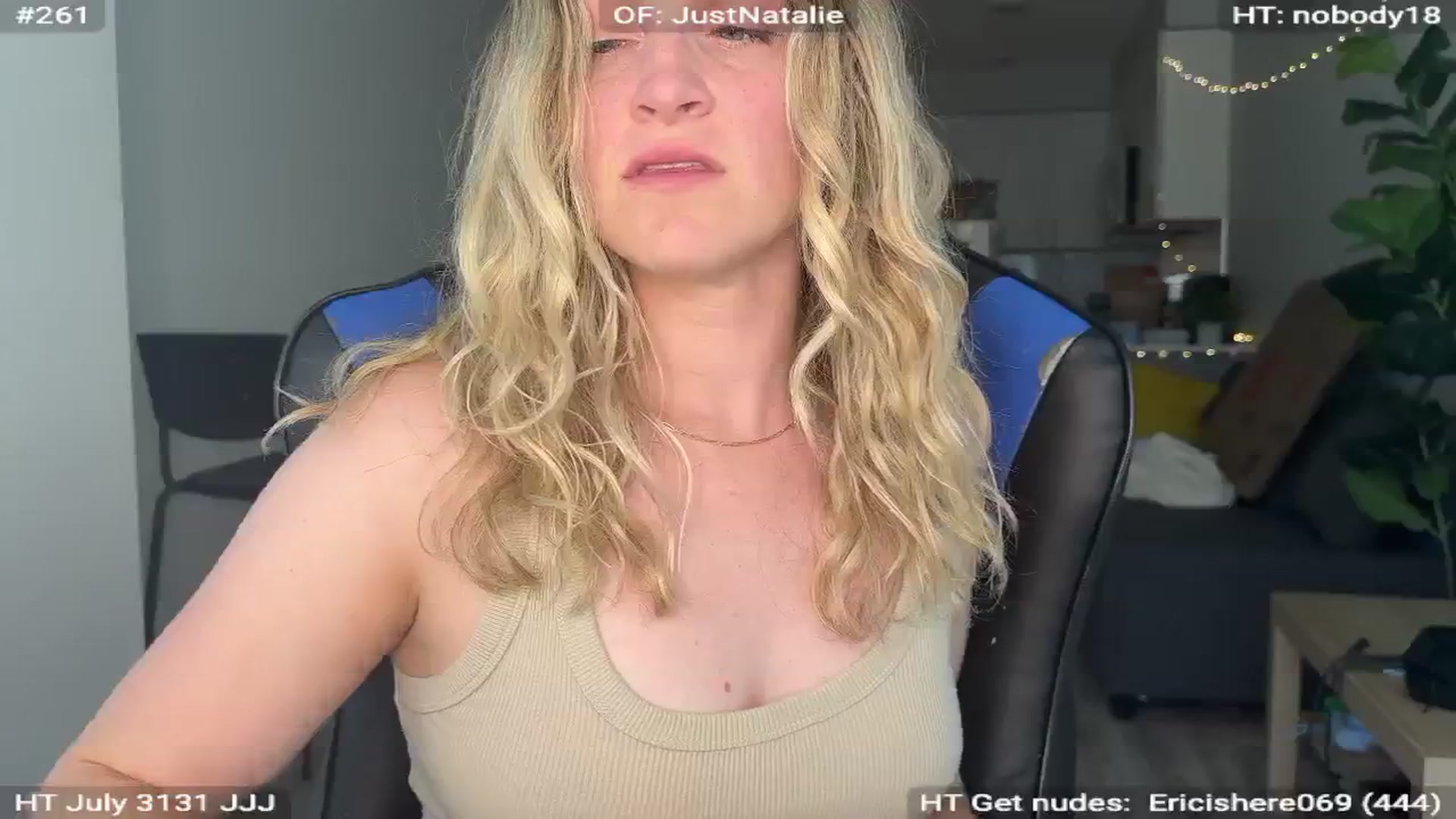 Gallery image thumbnail from Birthday_Nat's myfreecams stream on, 07/12/2024, 23:05 image 18 of 20