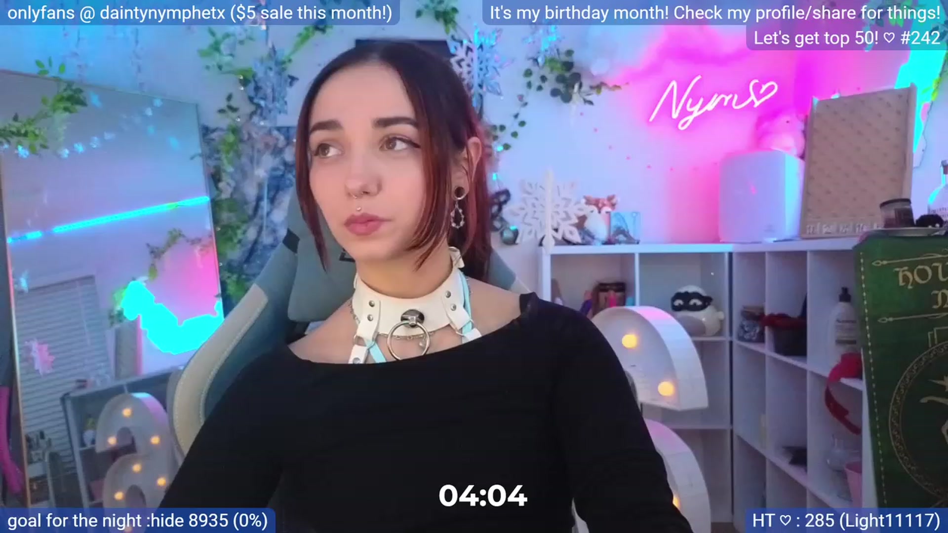 Gallery image thumbnail from BirthmonthNym's myfreecams stream on, 12/22/2023, 05:35 image 1 of 20