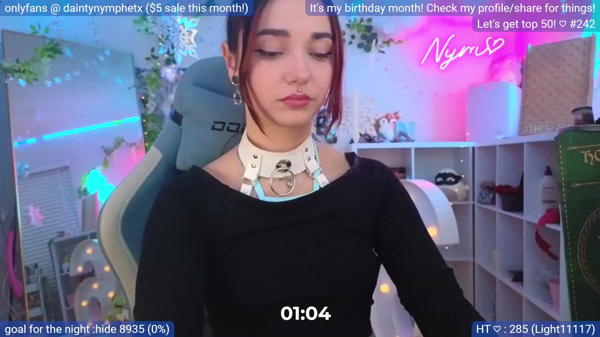 Gallery image thumbnail from BirthmonthNym's myfreecams stream on, 12/22/2023, 05:35 image 7 of 20