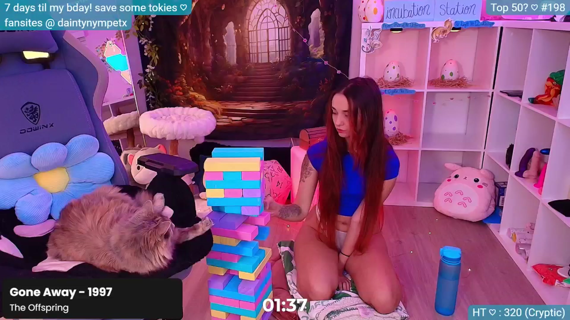 Gallery image thumbnail from BlRTHDAY's myfreecams stream on, 12/06/2024, 04:09 image 2 of 20