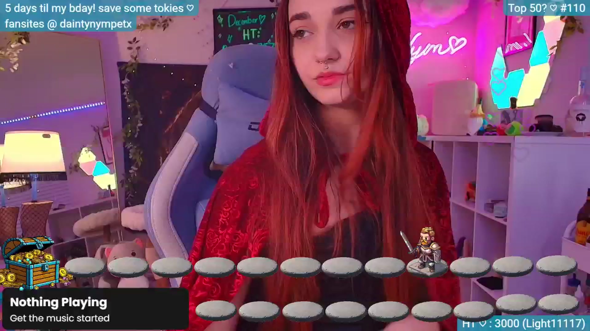 Gallery image thumbnail from BlRTHDAY's myfreecams stream on, 12/08/2024, 05:21 image 3 of 20