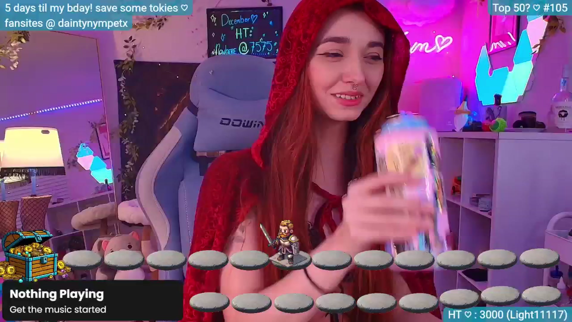Gallery image thumbnail from BlRTHDAY's myfreecams stream on, 12/08/2024, 05:21 image 5 of 20
