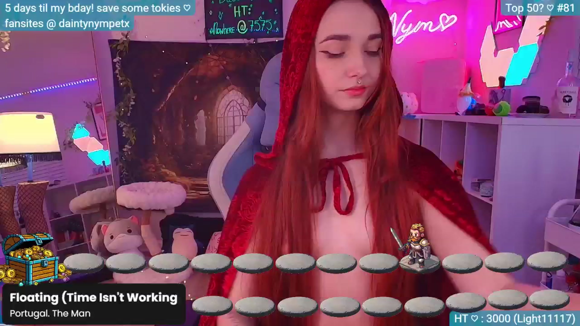 Gallery image thumbnail from BlRTHDAY's myfreecams stream on, 12/08/2024, 05:21 image 11 of 20