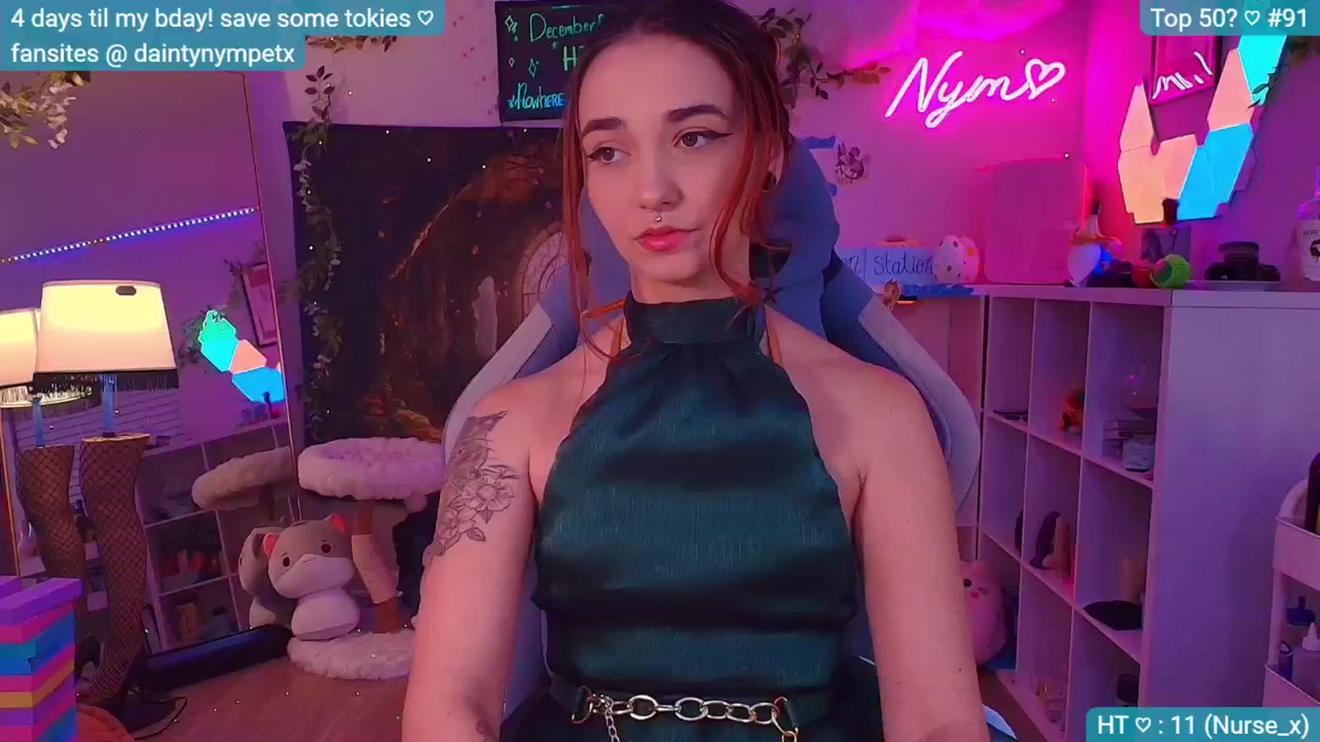 Gallery image thumbnail from BlRTHDAY's myfreecams stream on, 12/09/2024, 05:20 image 1 of 20