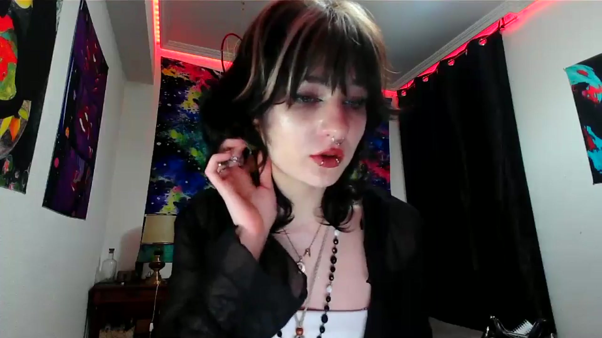 Gallery image thumbnail from Black_Aranya's myfreecams stream on, 01/18/2025, 16:00 image 12 of 20