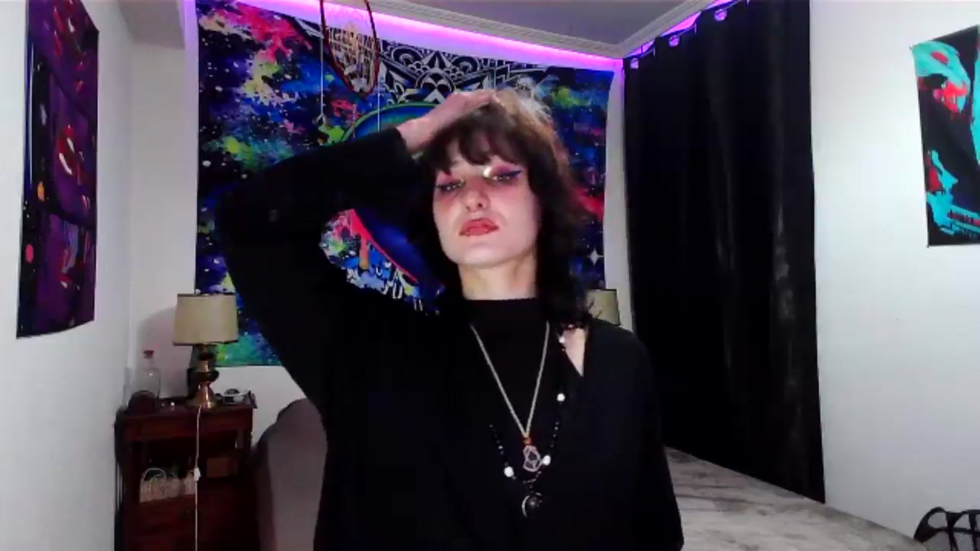 Gallery image thumbnail from Black_Aranya's myfreecams stream on, 02/02/2025, 18:15 image 7 of 20