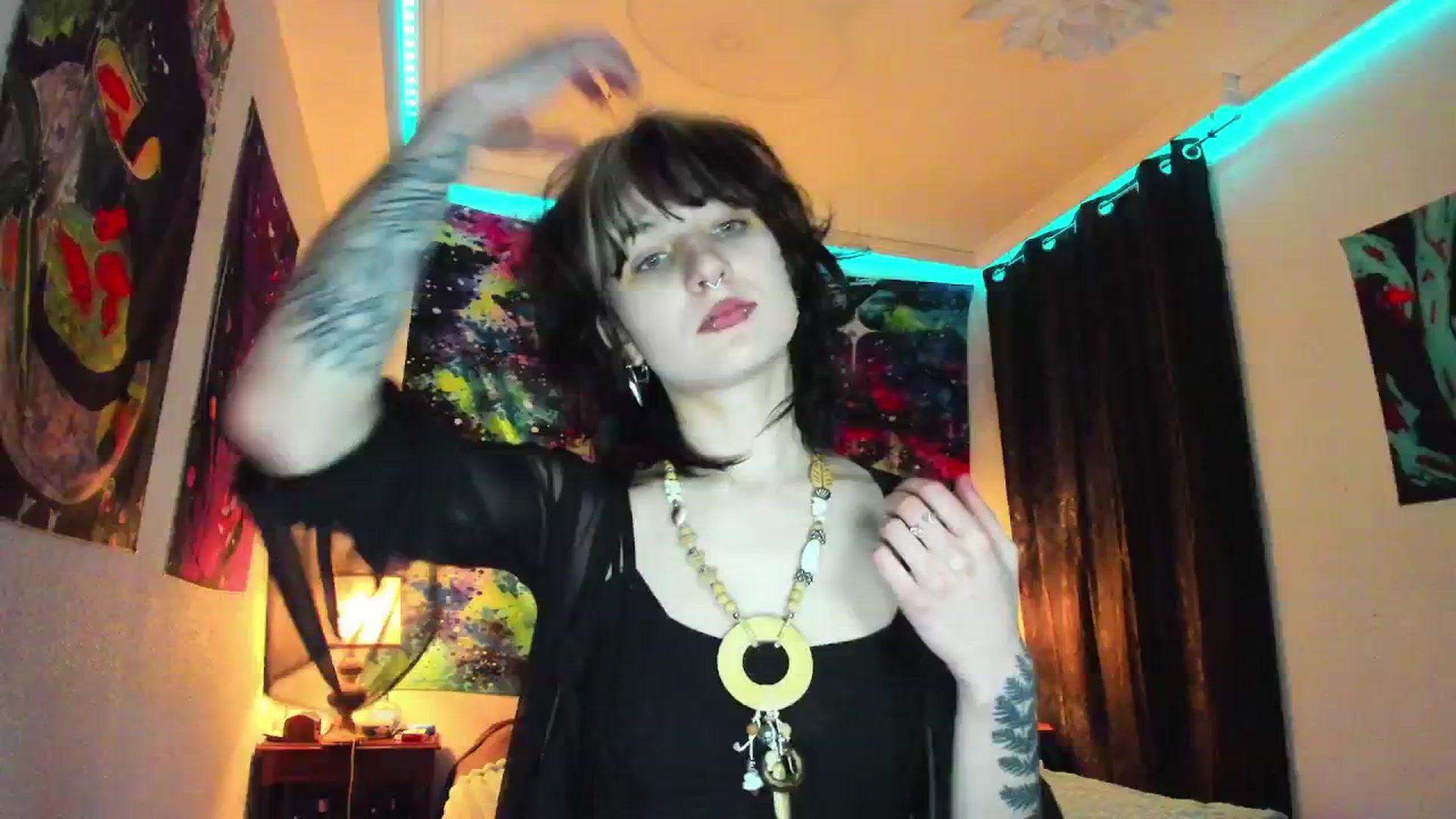 Gallery image thumbnail from Black_Aranya's myfreecams stream on, 03/14/2025, 23:22 image 4 of 20