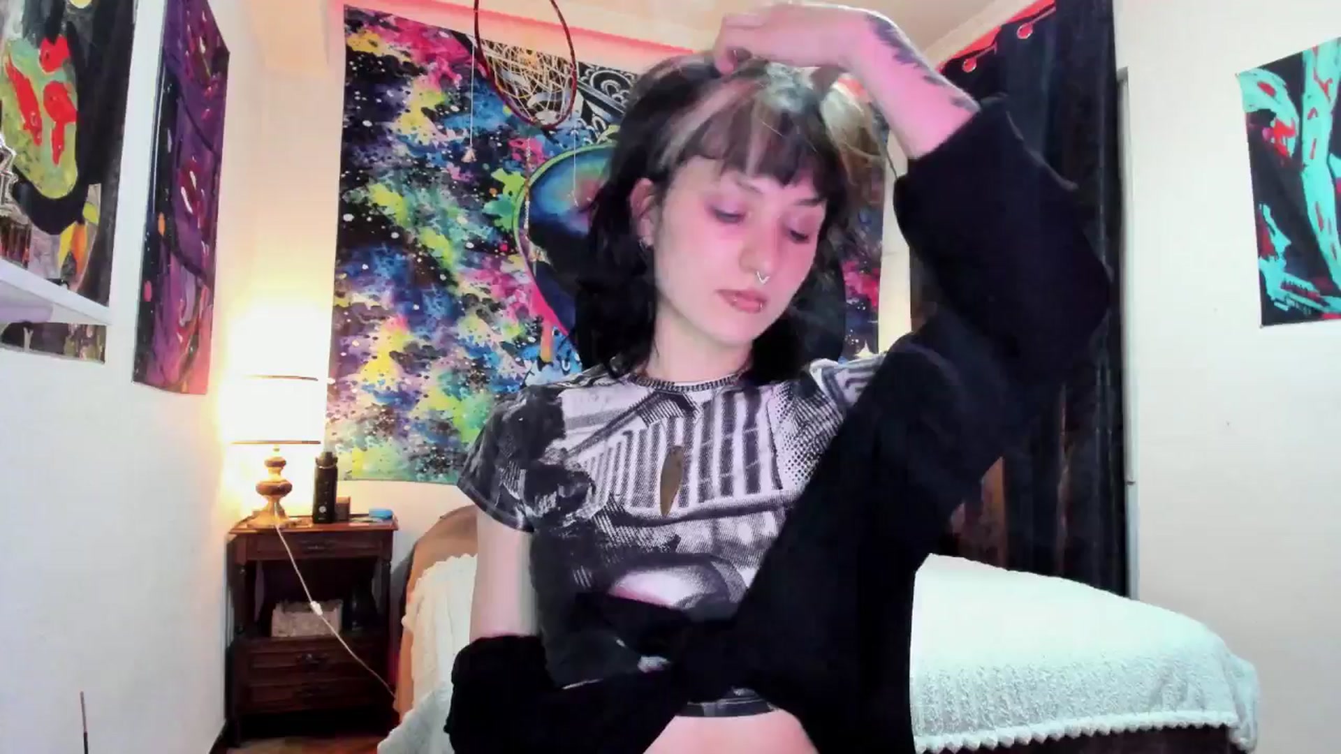 Gallery image thumbnail from Black_Aranya's myfreecams stream on, 04/01/2025, 18:17 image 3 of 20