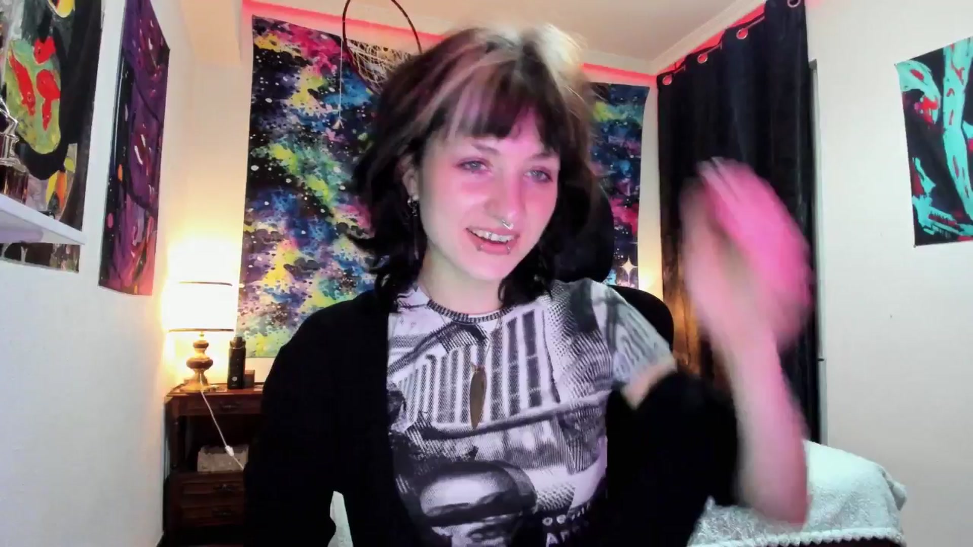 Gallery image thumbnail from Black_Aranya's myfreecams stream on, 04/01/2025, 19:10 image 1 of 20