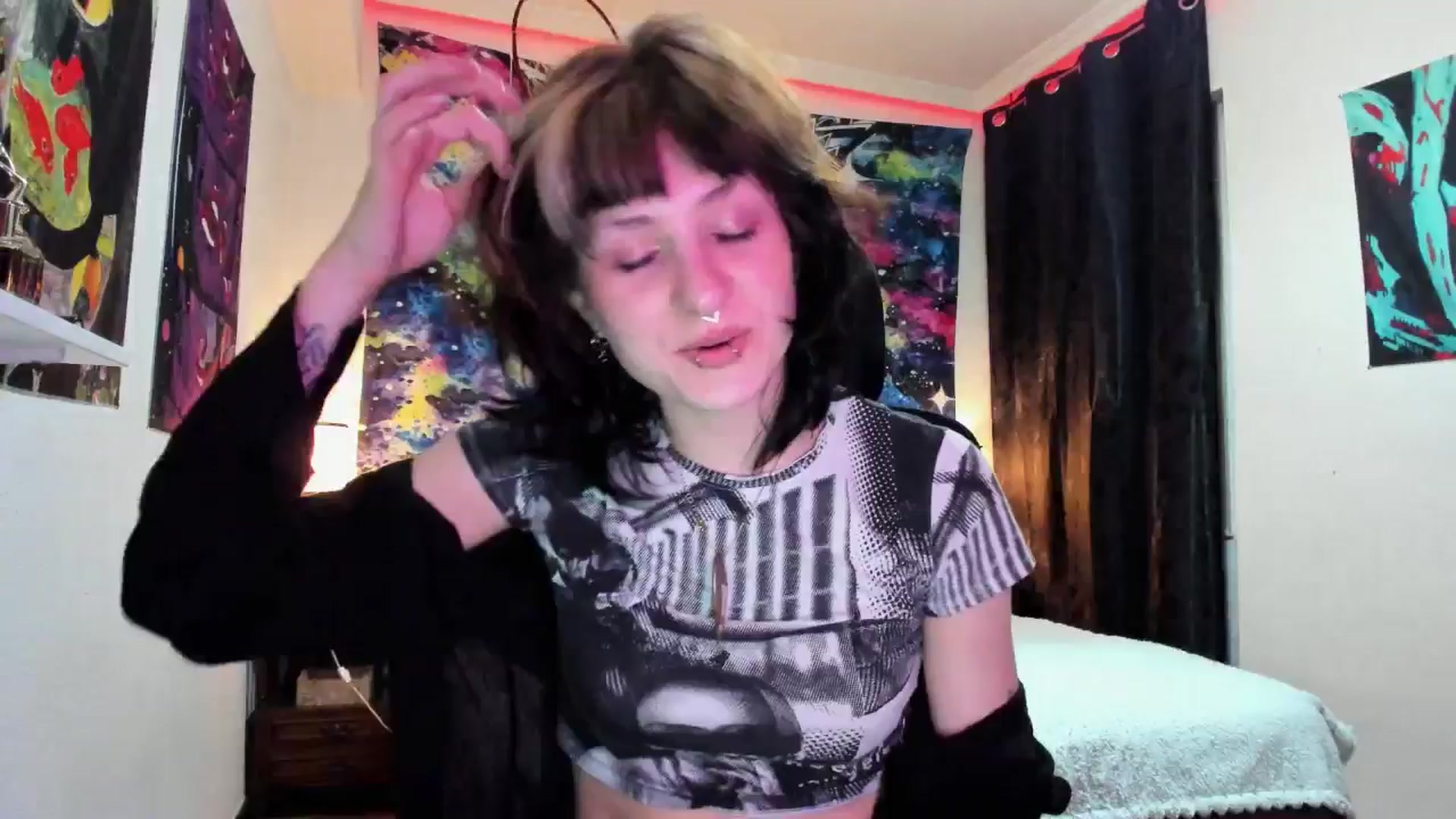 Gallery image thumbnail from Black_Aranya's myfreecams stream on, 04/01/2025, 20:20 image 3 of 20