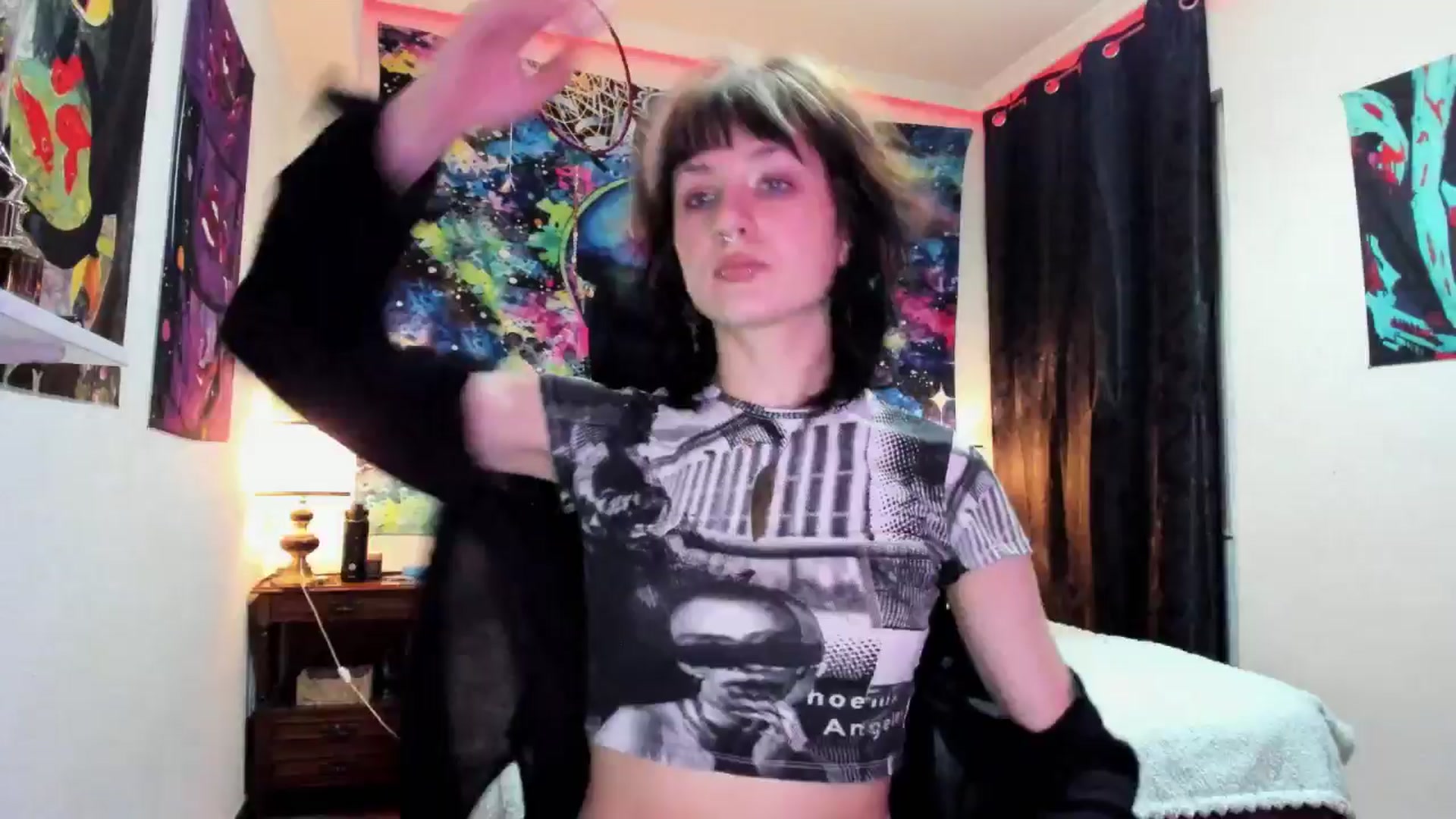 Gallery image thumbnail from Black_Aranya's myfreecams stream on, 04/01/2025, 20:20 image 9 of 20