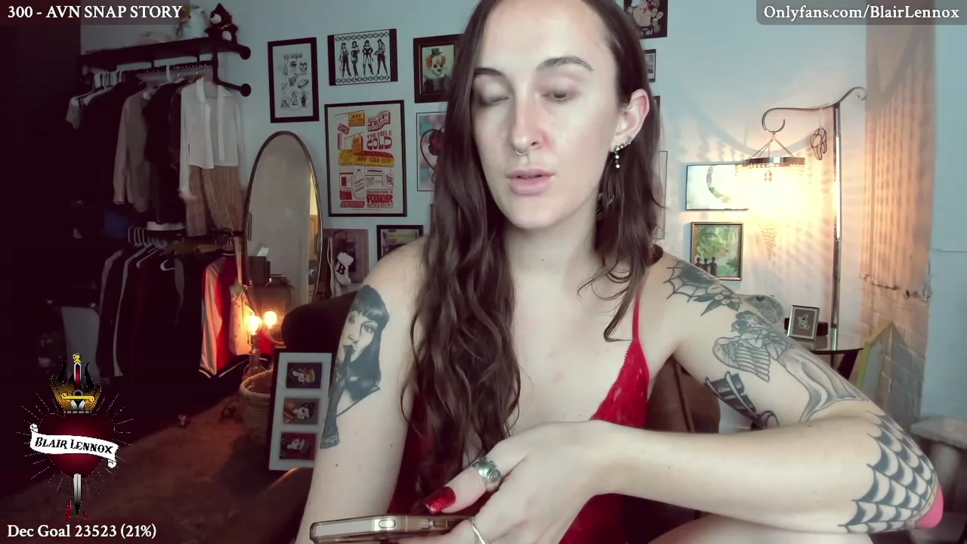 Gallery image thumbnail from BlairLennox's myfreecams stream on, 12/12/2022, 01:38 image 19 of 20