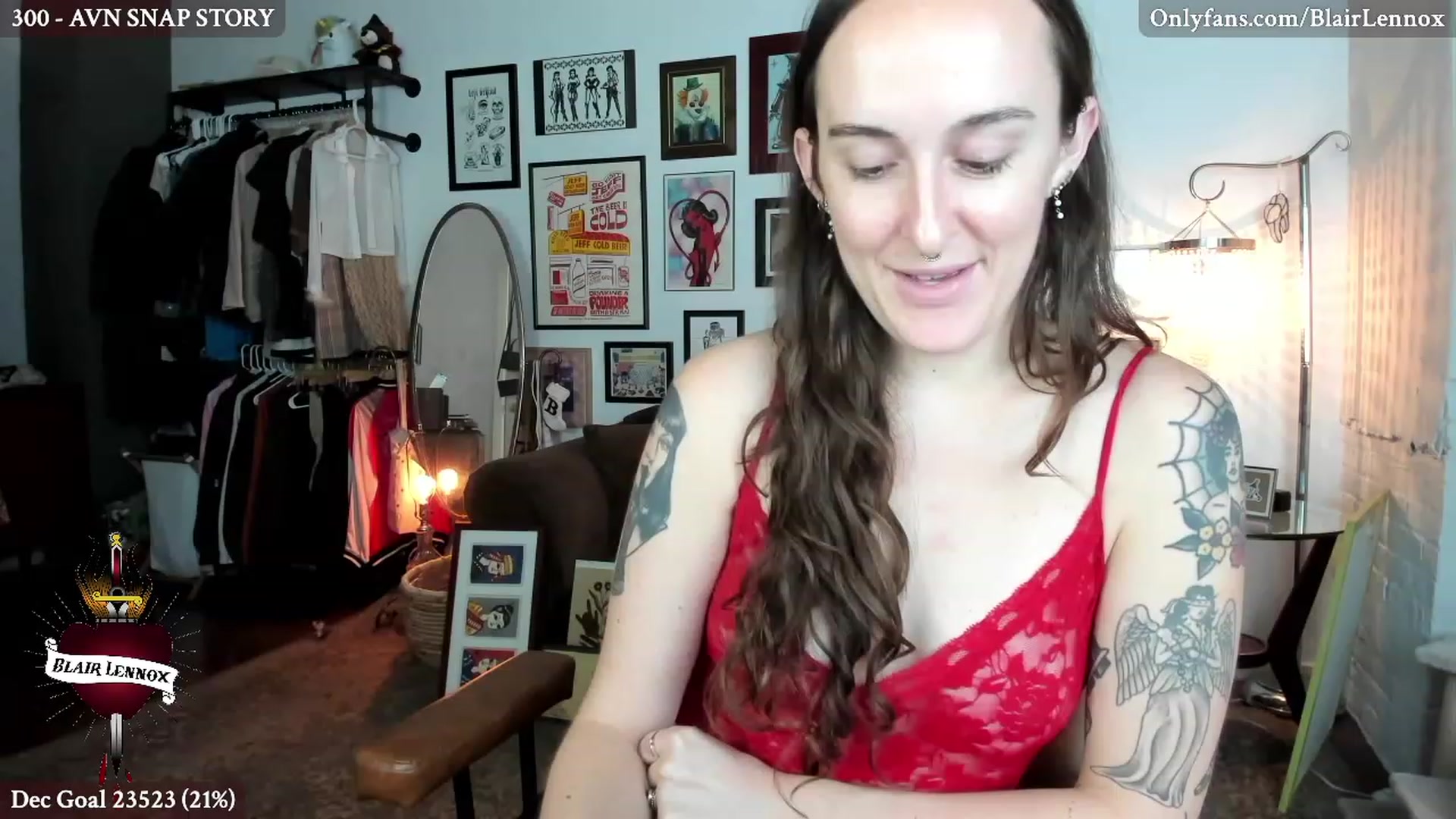 Gallery image thumbnail from BlairLennox's myfreecams stream on, 12/12/2022, 01:38 image 4 of 20