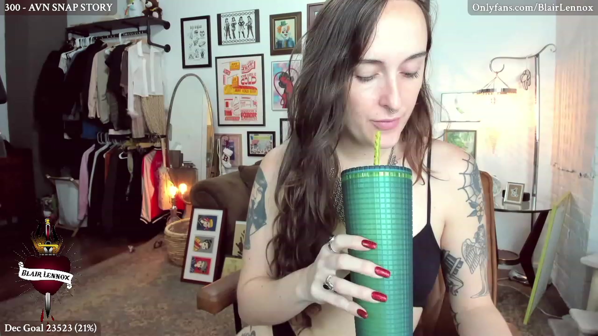 Gallery image thumbnail from BlairLennox's myfreecams stream on, 12/13/2022, 03:39 image 4 of 20