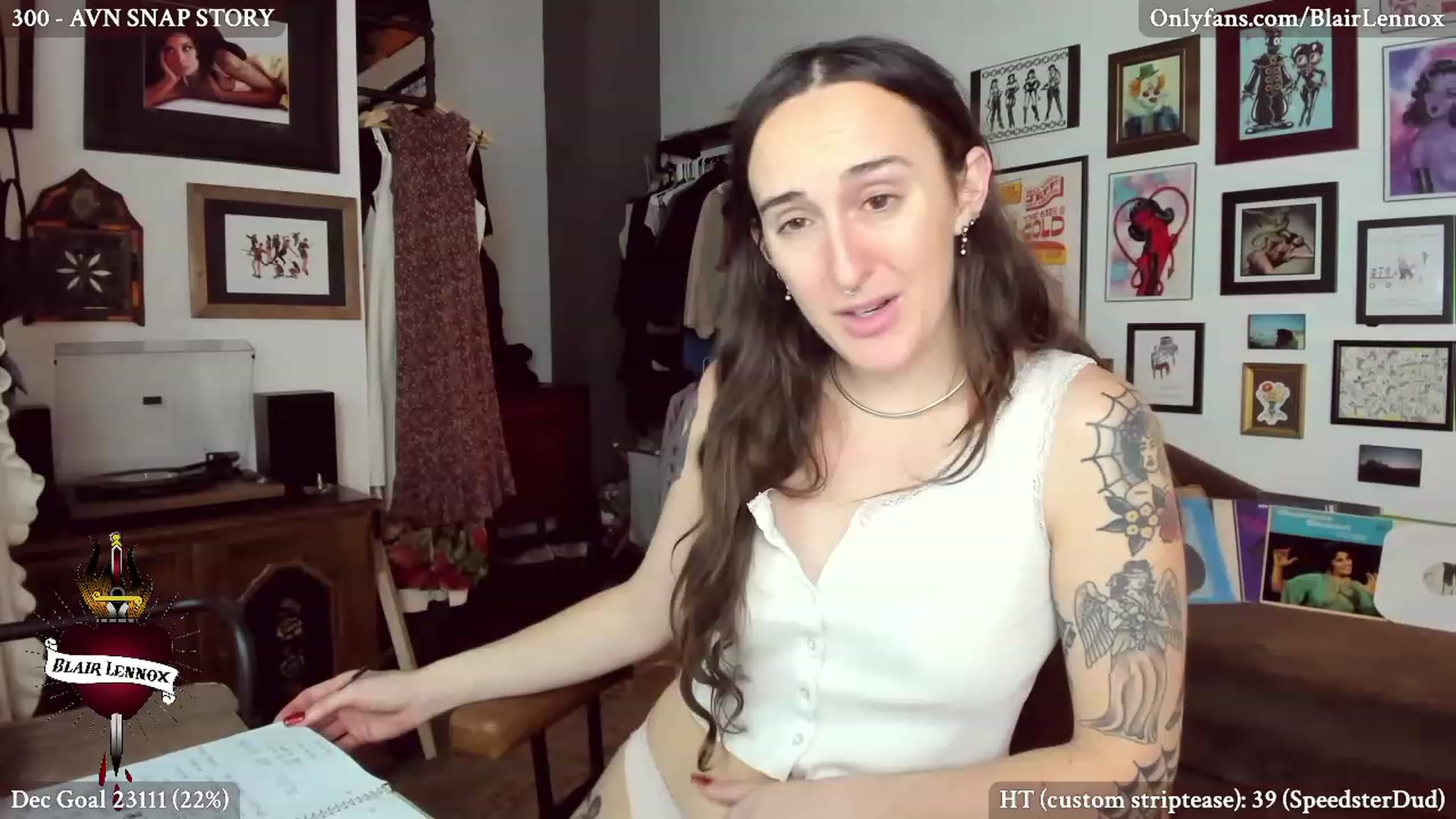 Gallery image thumbnail from BlairLennox's myfreecams stream on, 12/15/2022, 03:21 image 18 of 20