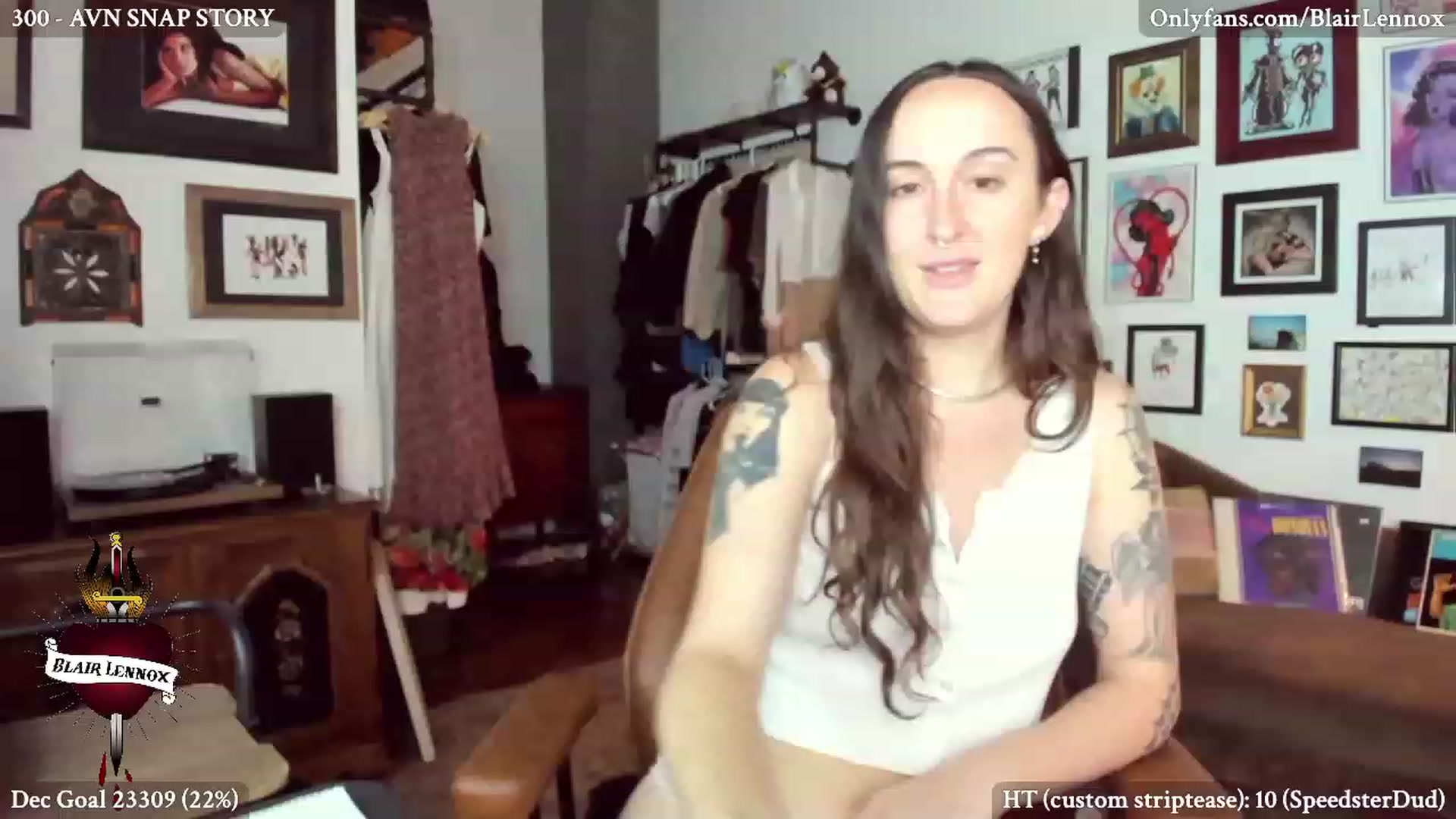 Gallery image thumbnail from BlairLennox's myfreecams stream on, 12/15/2022, 03:21 image 4 of 20
