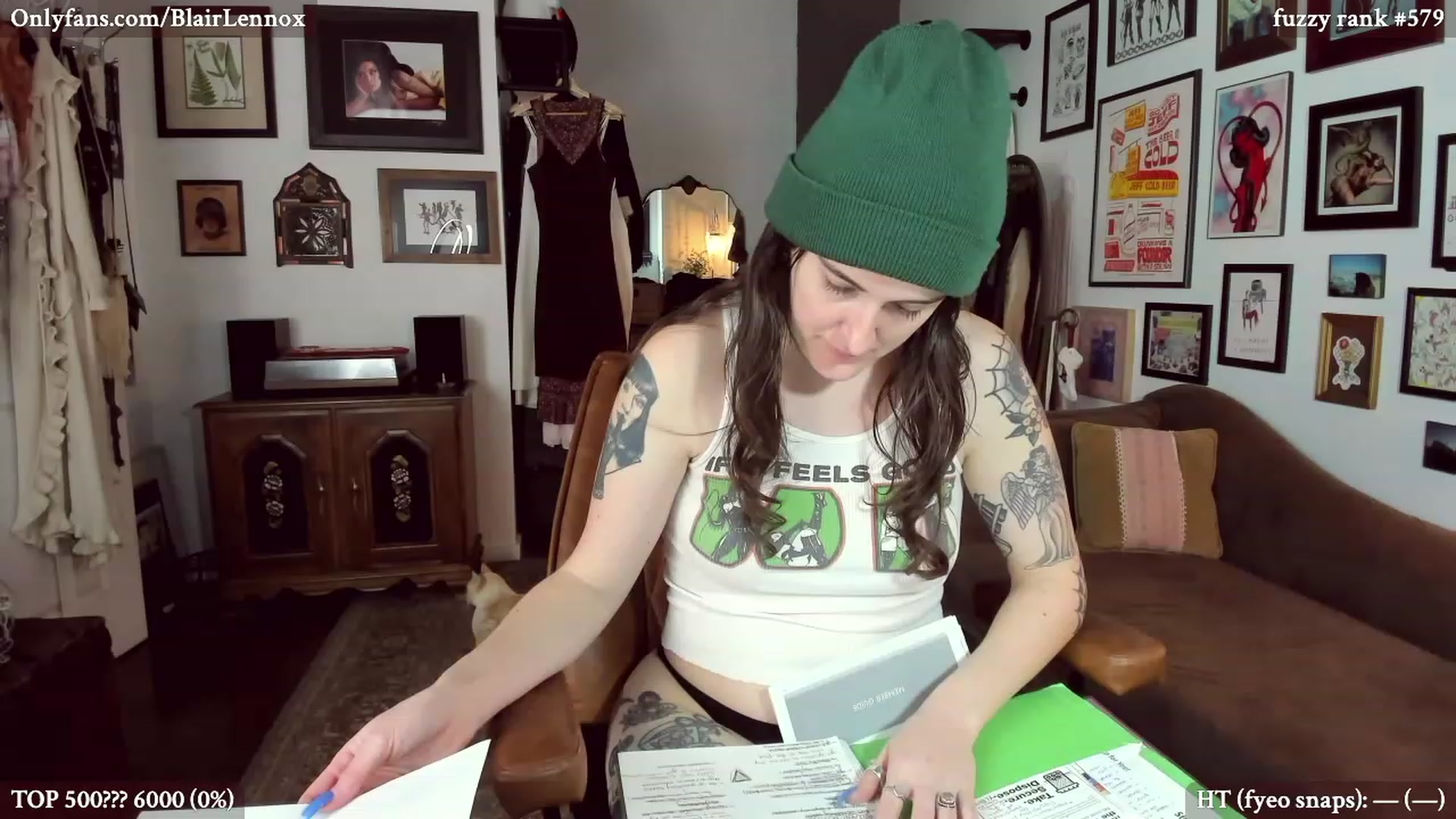 Gallery image thumbnail from BlairLennox's myfreecams stream on, 03/17/2023, 24:24 image 8 of 20