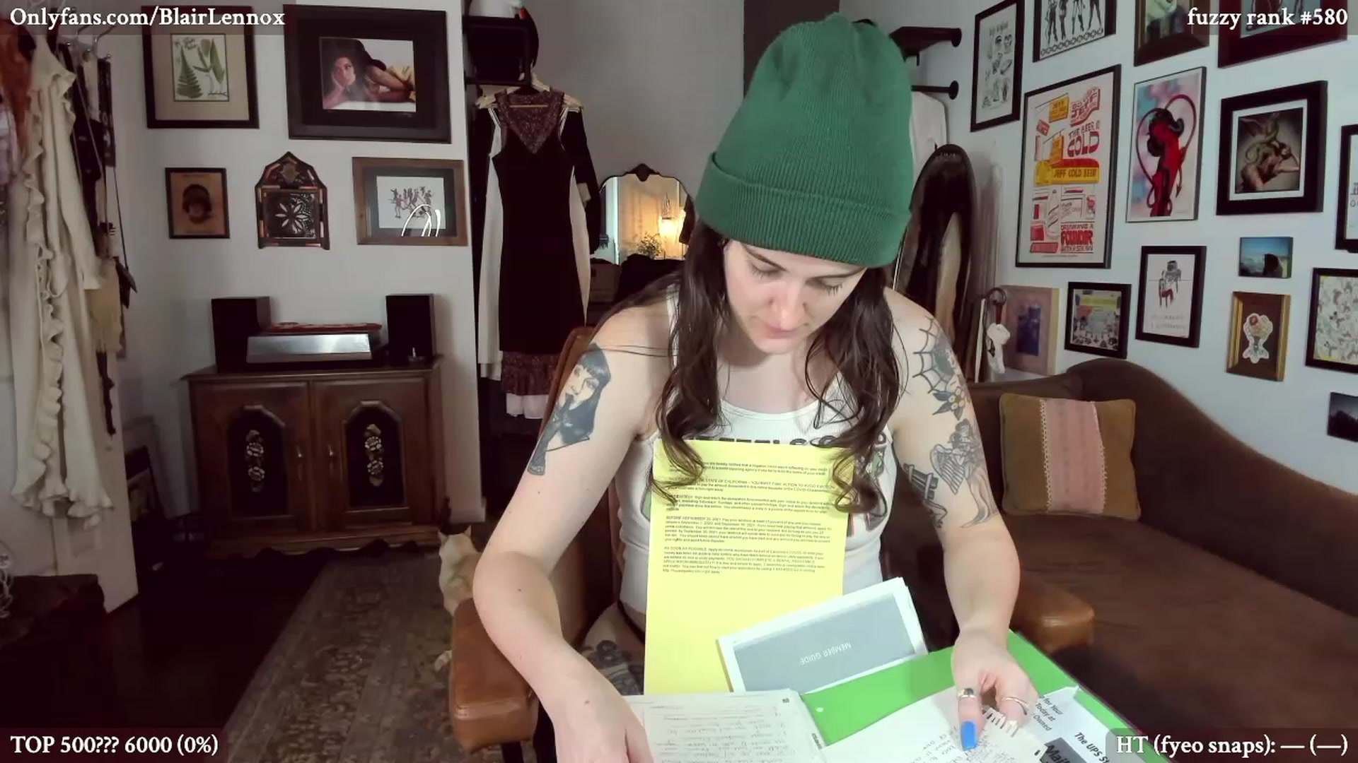 Gallery image thumbnail from BlairLennox's myfreecams stream on, 03/17/2023, 24:24 image 6 of 20