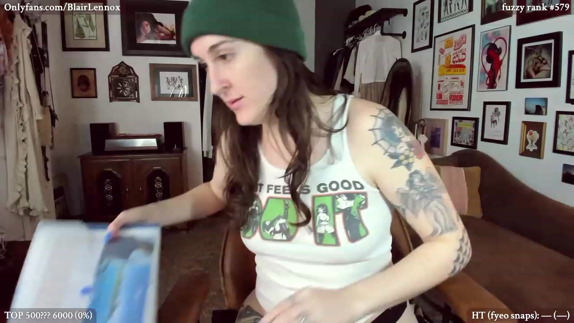 Gallery image thumbnail from BlairLennox's myfreecams stream on, 03/17/2023, 24:24 image 2 of 20