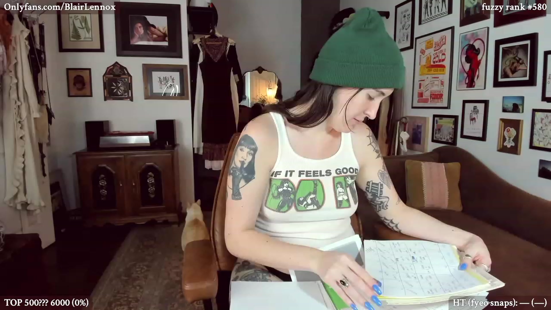 Gallery image thumbnail from BlairLennox's myfreecams stream on, 03/17/2023, 24:24 image 11 of 20