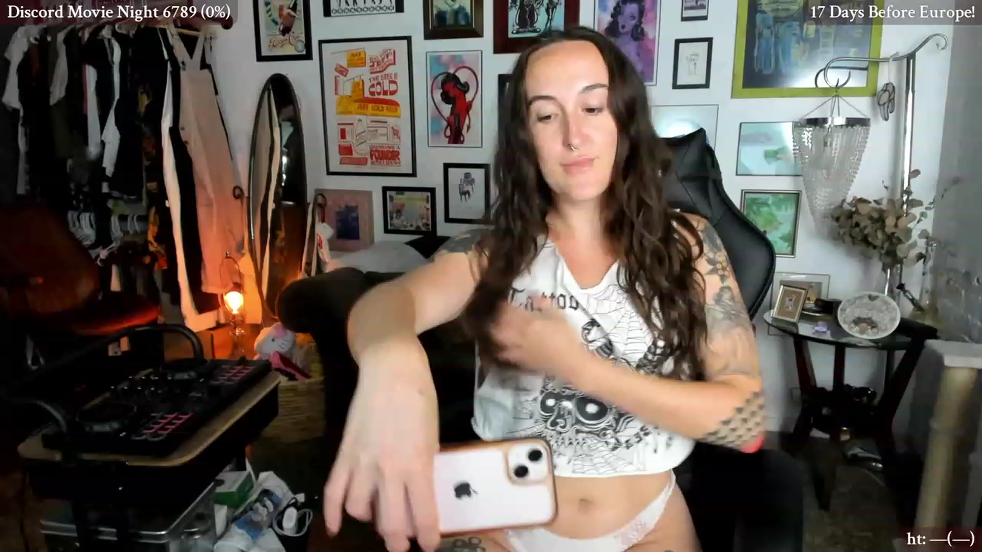 Gallery image thumbnail from BlairLennox's myfreecams stream on, 08/17/2023, 03:04 image 2 of 20