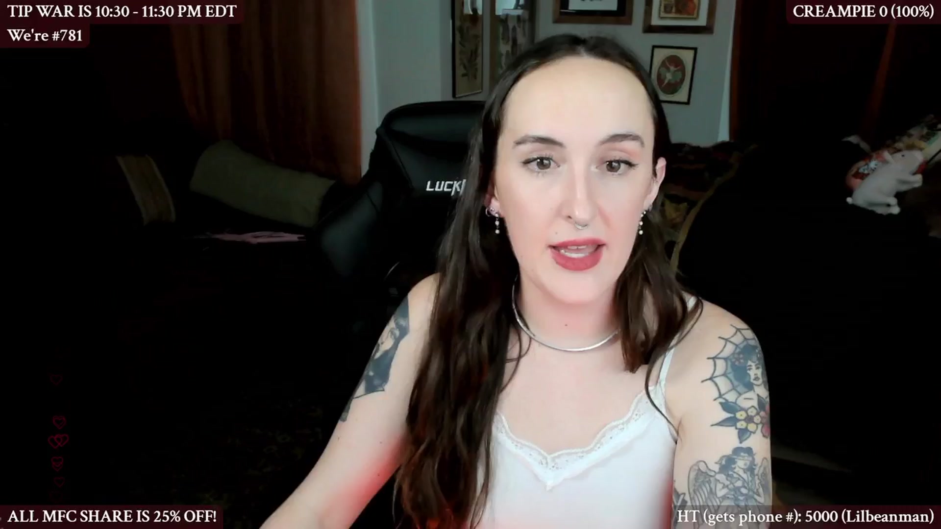 Gallery image thumbnail from BlairLennox's myfreecams stream on, 03/17/2024, 04:50 image 4 of 20