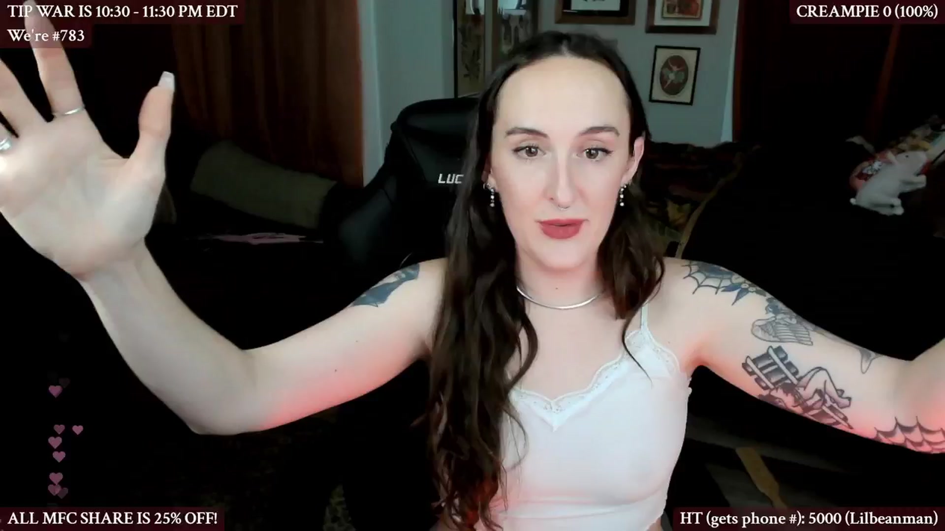 Gallery image thumbnail from BlairLennox's myfreecams stream on, 03/17/2024, 04:50 image 3 of 20
