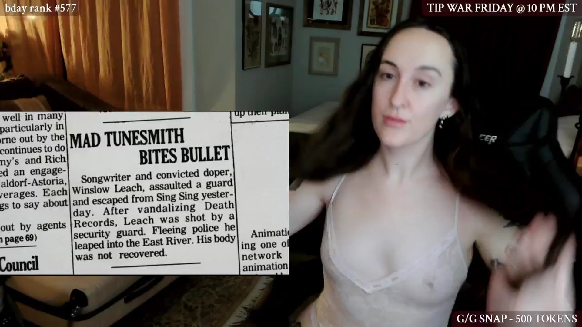 Gallery image thumbnail from BlairLennox's myfreecams stream on, 11/13/2024, 03:48 image 2 of 20
