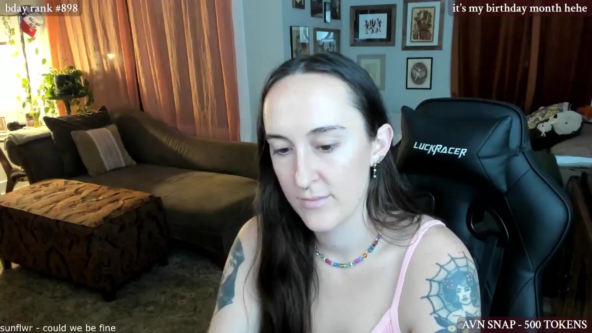 Gallery image thumbnail from BlairLennox's myfreecams stream on, 11/25/2024, 23:58 image 5 of 20