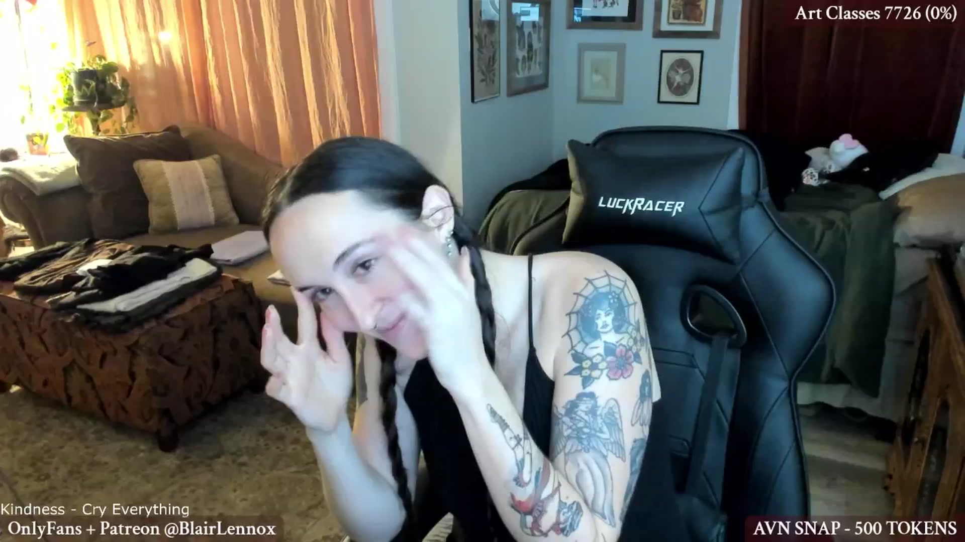 Gallery image thumbnail from BlairLennox's myfreecams stream on, 12/17/2024, 24:00 image 13 of 20