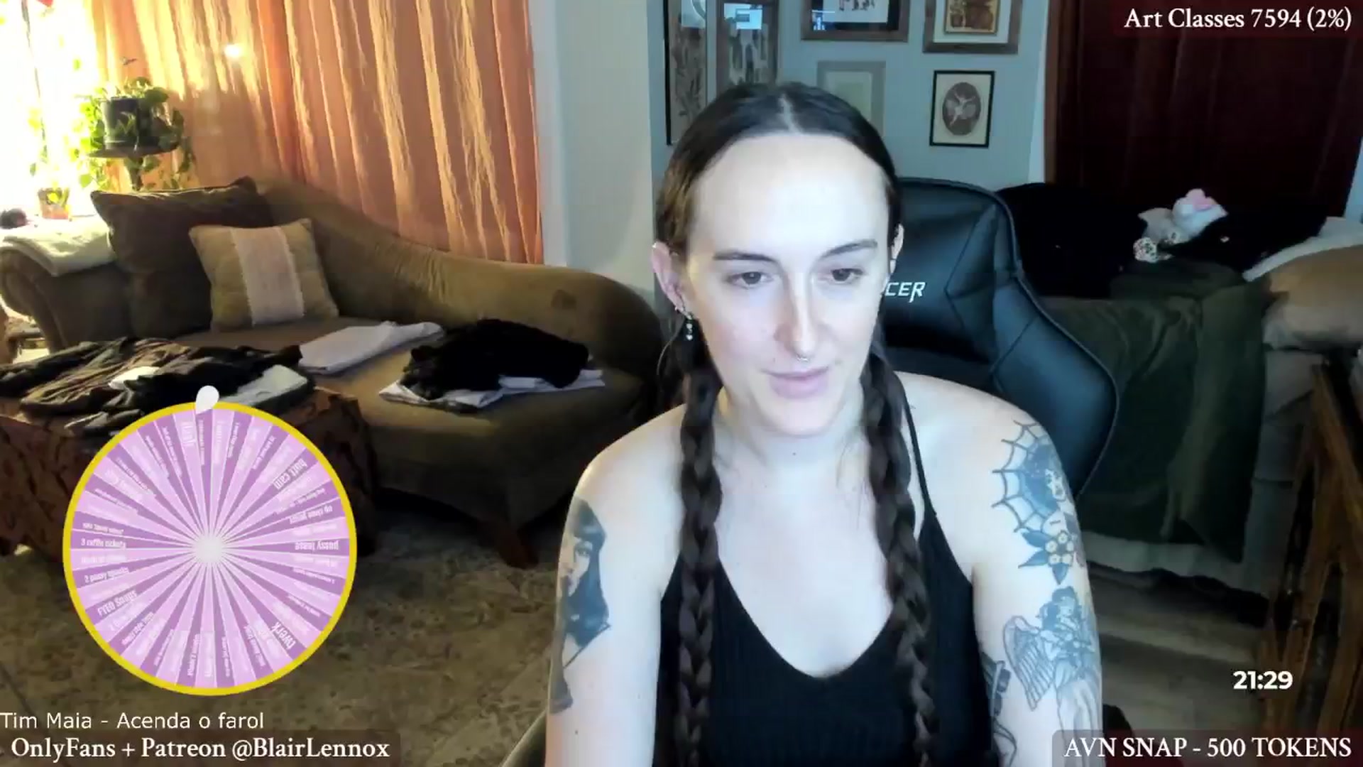 Gallery image thumbnail from BlairLennox's myfreecams stream on, 12/17/2024, 24:35 image 4 of 20