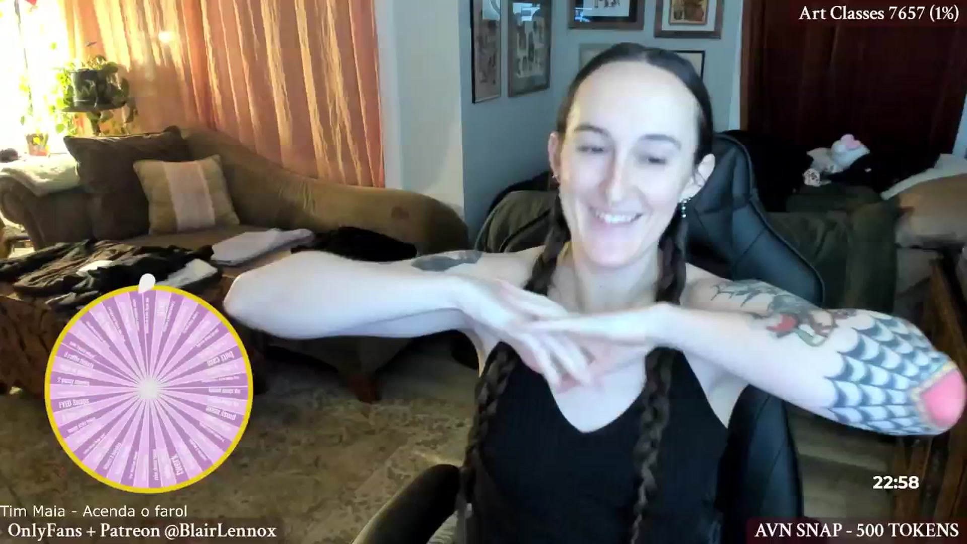 Gallery image thumbnail from BlairLennox's myfreecams stream on, 12/17/2024, 24:35 image 3 of 20