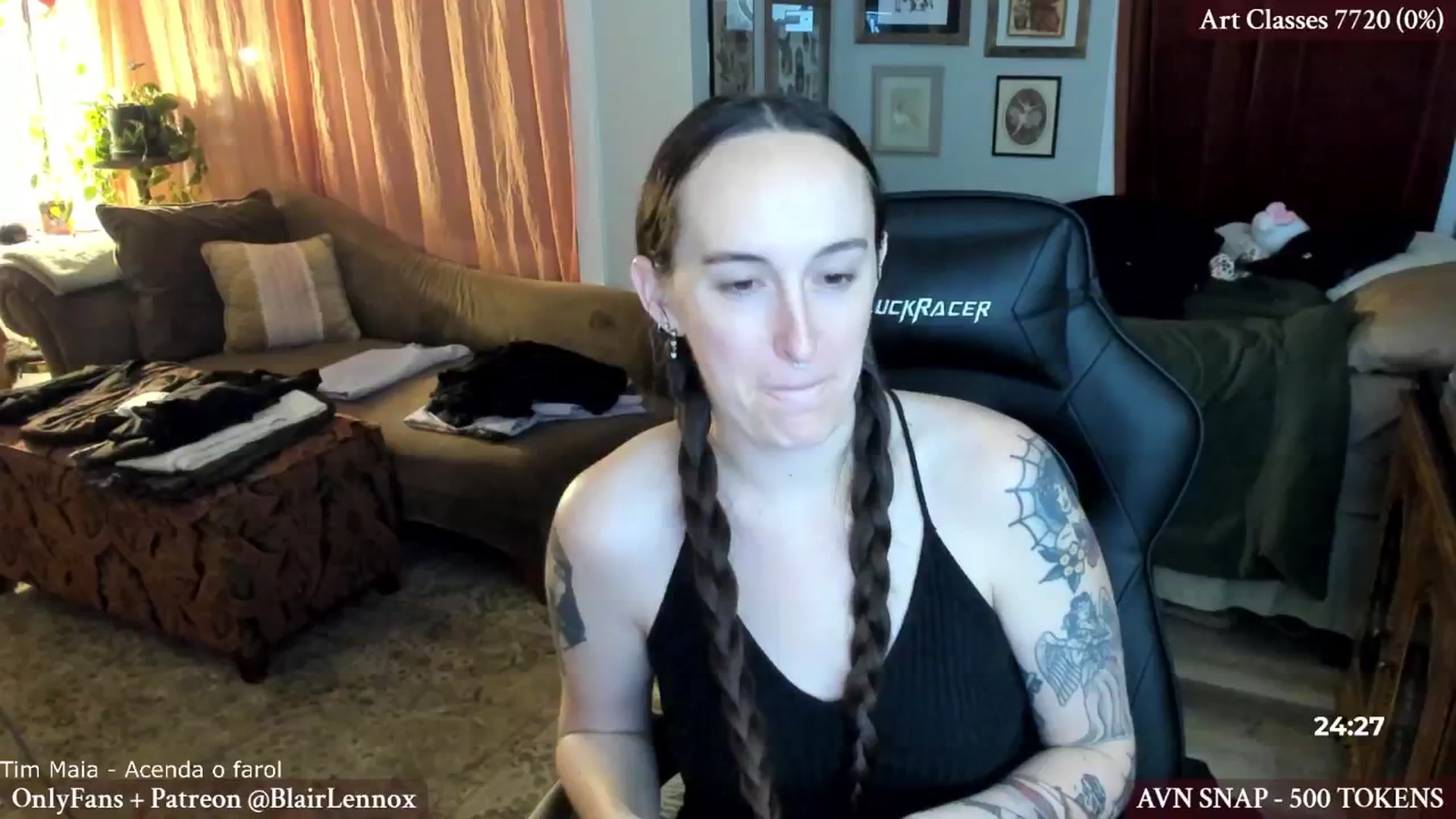 Gallery image thumbnail from BlairLennox's myfreecams stream on, 12/17/2024, 24:35 image 2 of 20