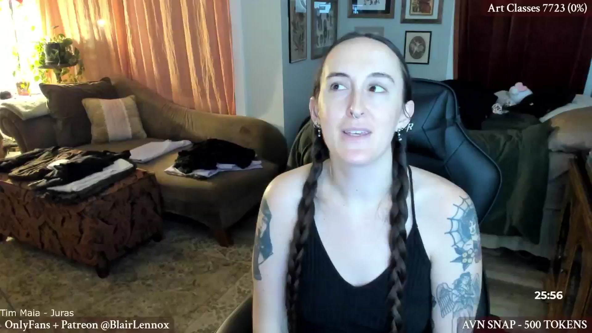 Gallery image thumbnail from BlairLennox's myfreecams stream on, 12/17/2024, 24:35 image 1 of 20