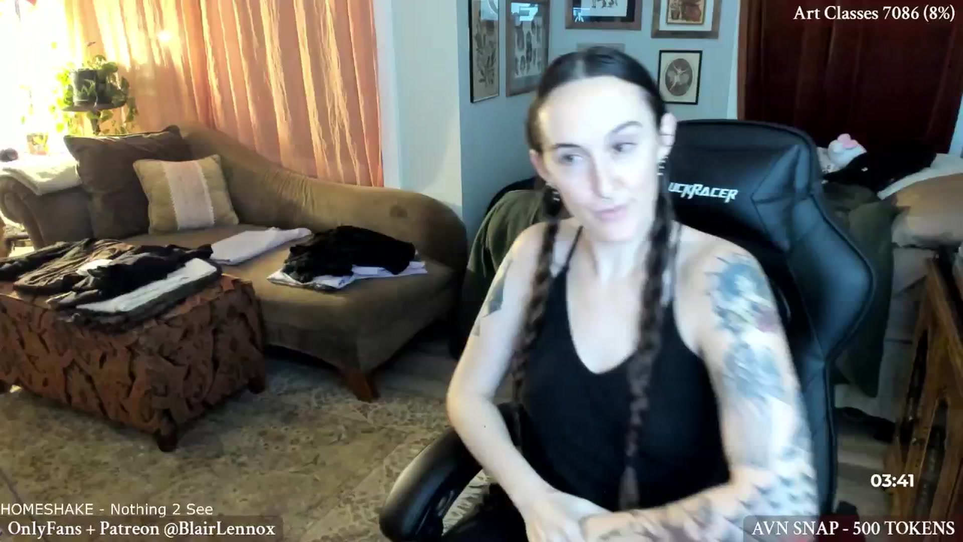 Gallery image thumbnail from BlairLennox's myfreecams stream on, 12/17/2024, 24:35 image 16 of 20